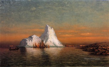 William Bradford Painting - Flota pesquera frente a Labrador William Bradford